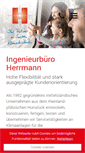 Mobile Screenshot of herrmanngmbh.de